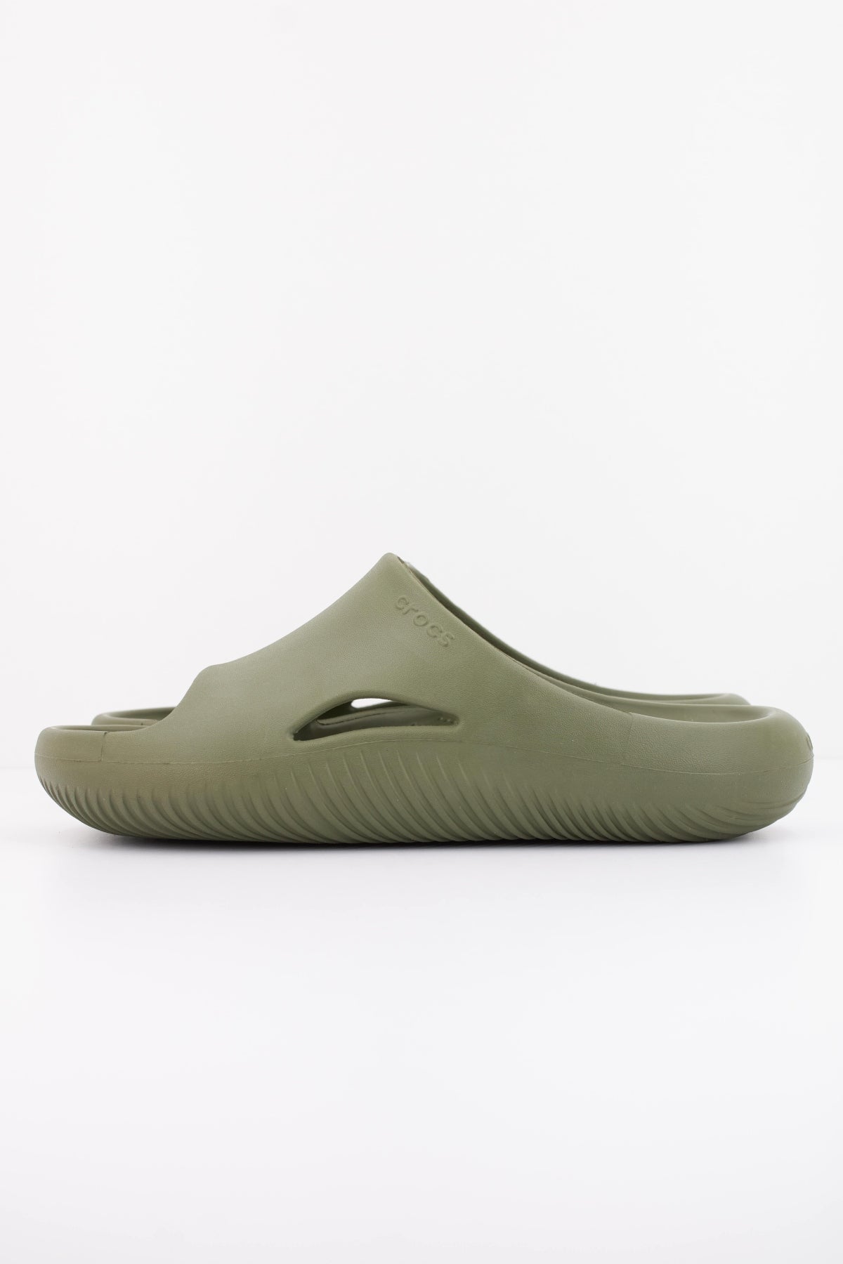 CROCS MELLOW RECOVERY SLIDE en color VERDE  (1)
