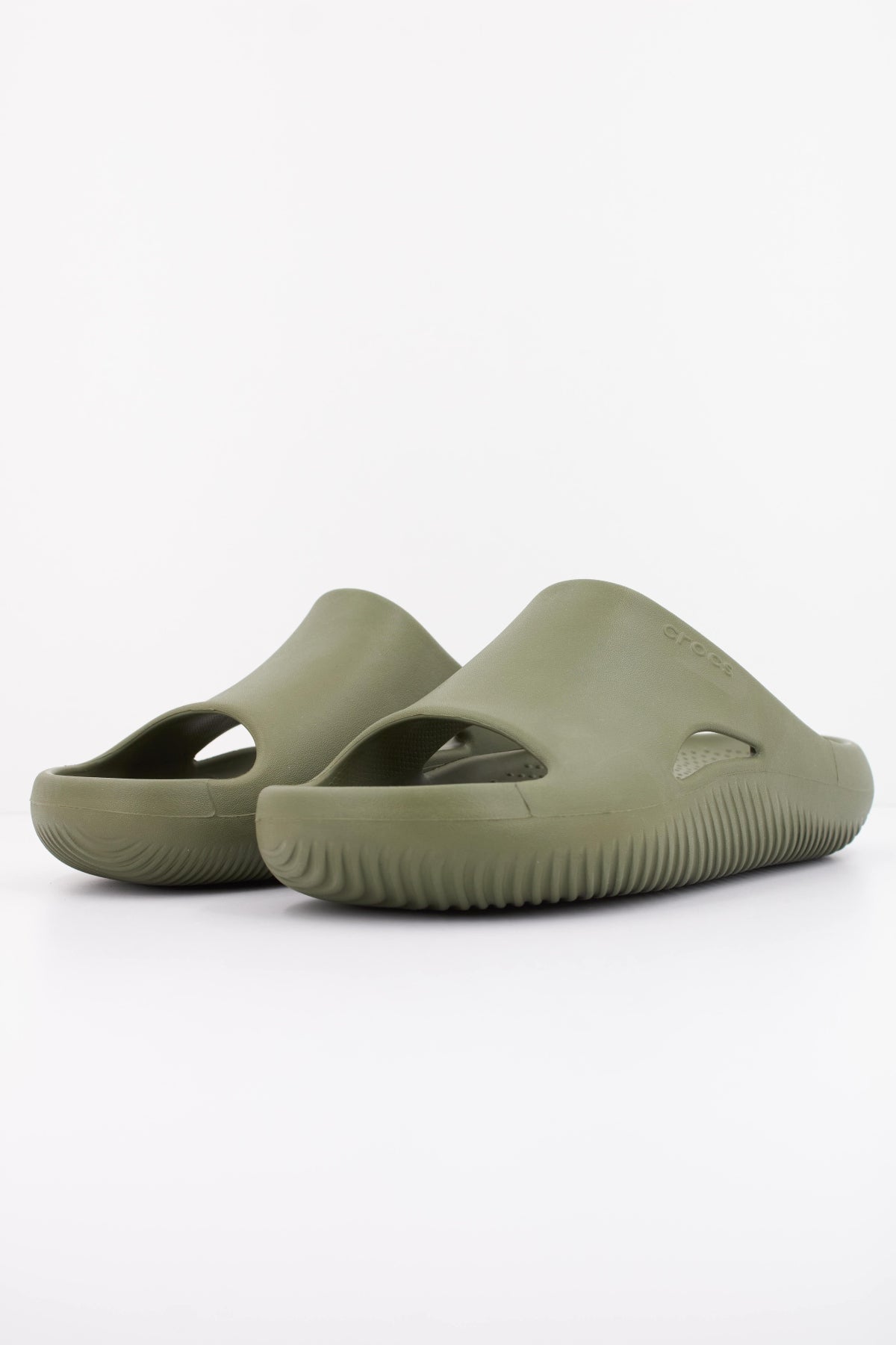 CROCS MELLOW RECOVERY SLIDE en color VERDE  (2)