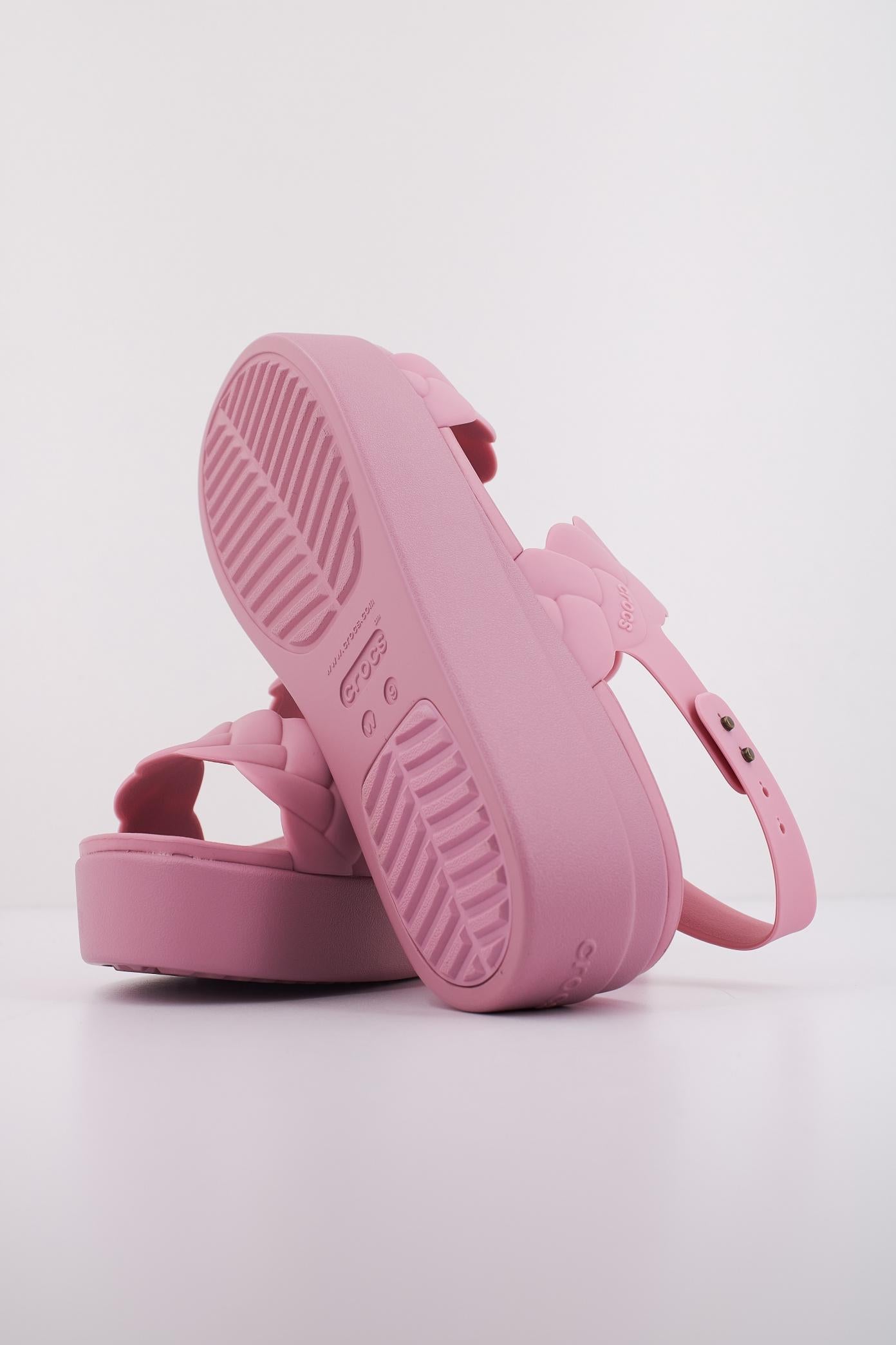 CROCS BROOKLYN WOVEN UPPER LW en color ROSA  (5)
