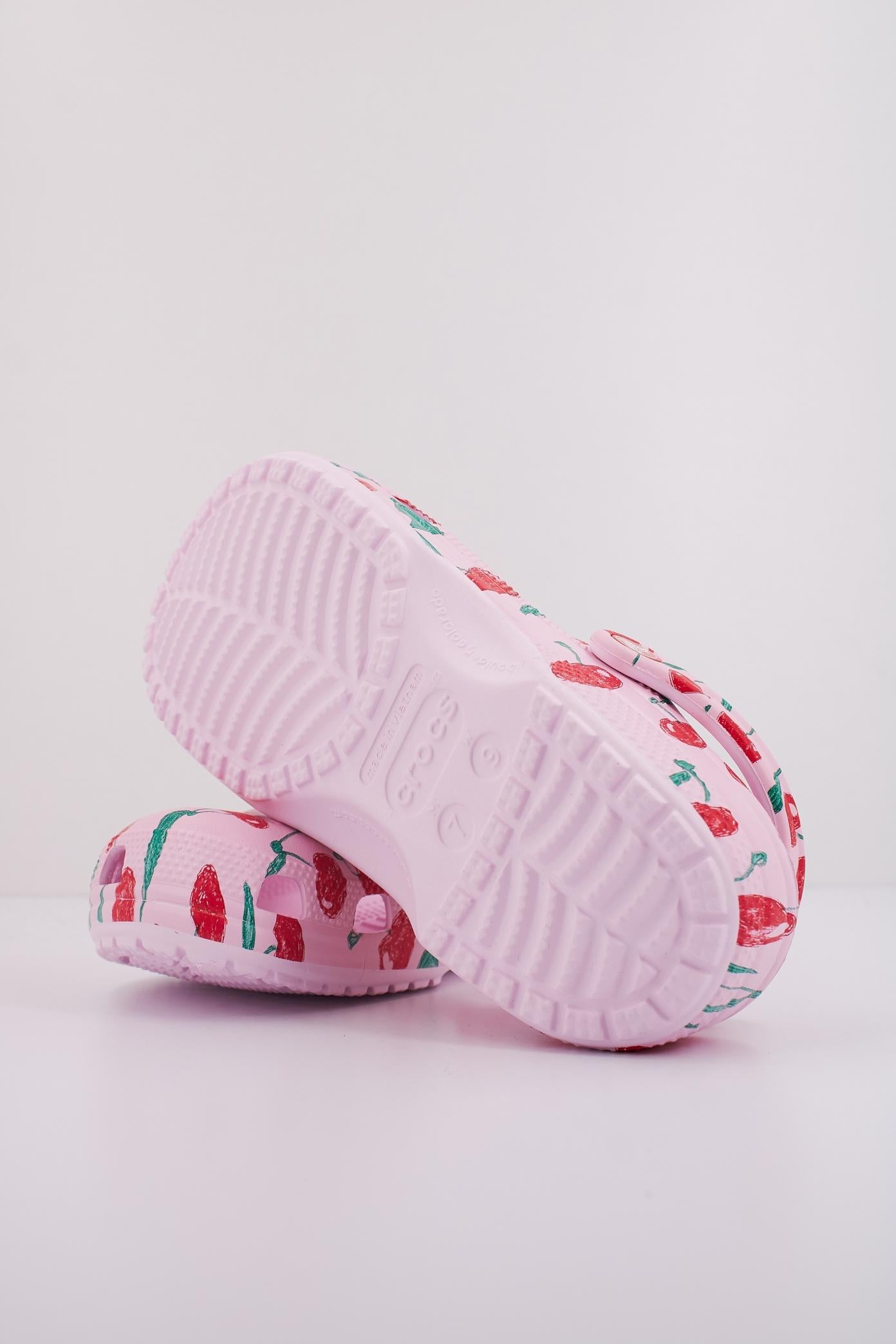 CROCS CLASSIC FRESH FRUITS CLOG U en color ROSA  (5)