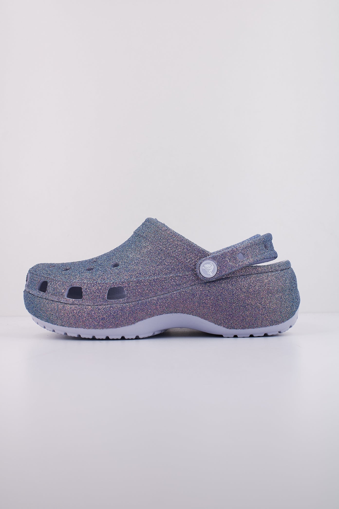 CROCS PLATFORM IRID GLITTER CLOG en color VIOLETA  (1)