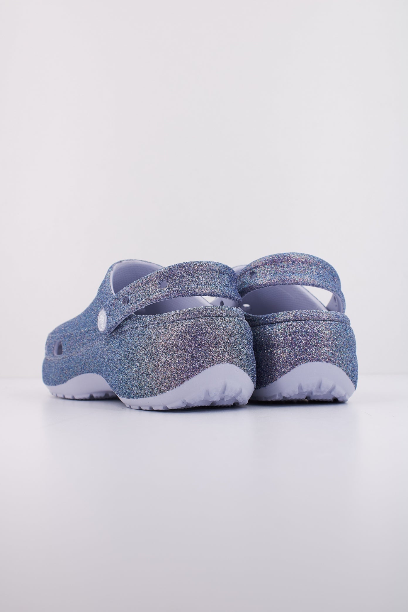 CROCS PLATFORM IRID GLITTER CLOG en color VIOLETA  (4)