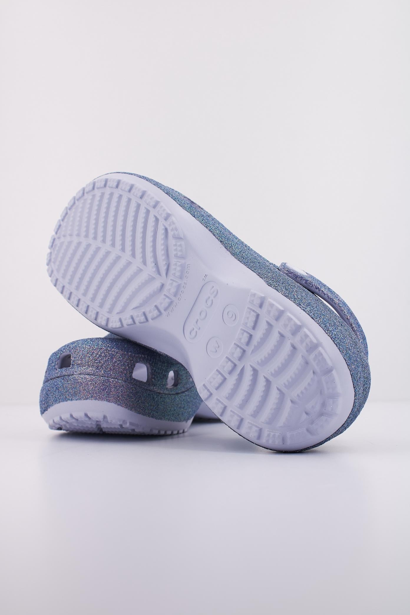 CROCS PLATFORM IRID GLITTER CLOG en color VIOLETA  (5)