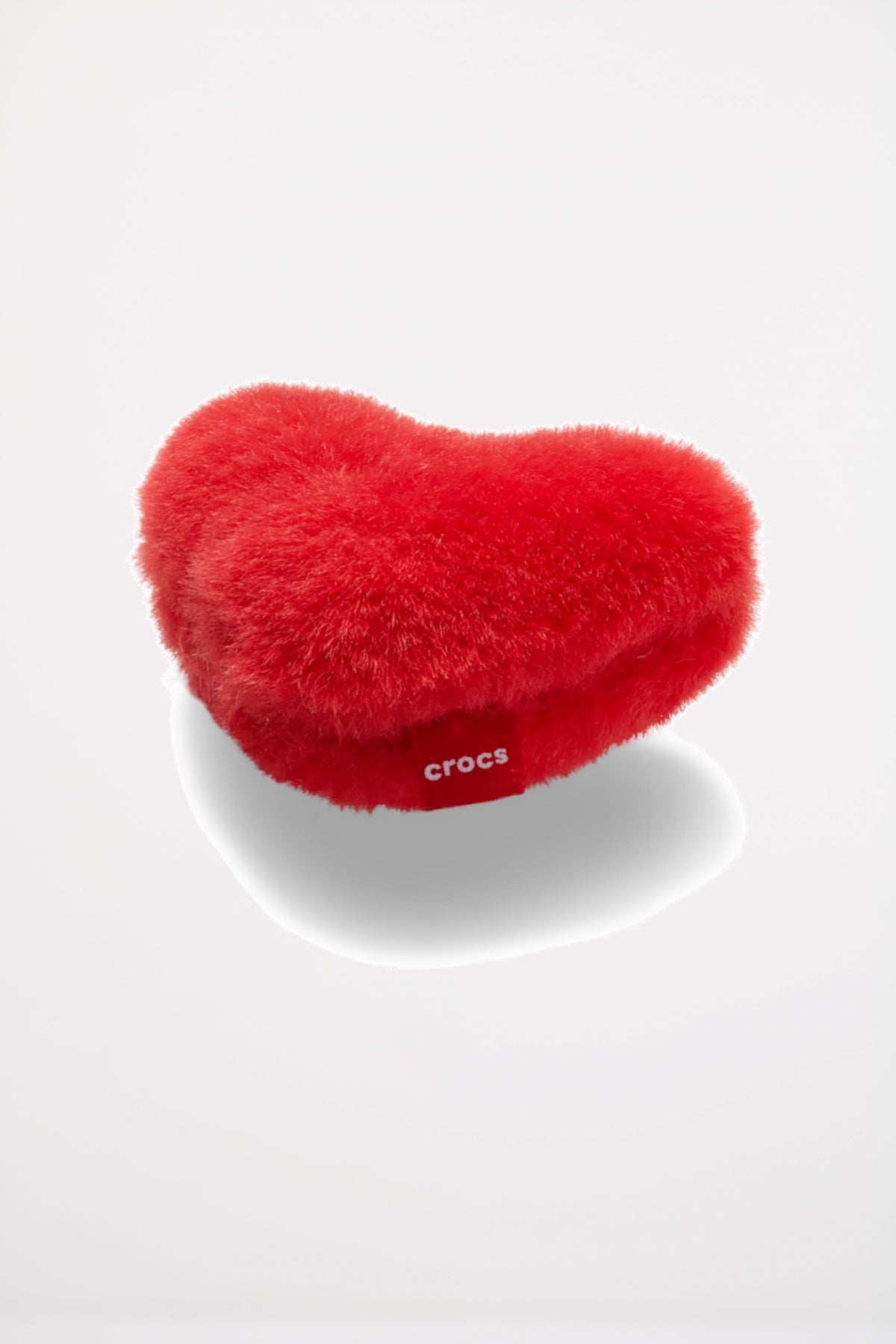 CROCS RED FUZZY HEART en color ROJO  (2)