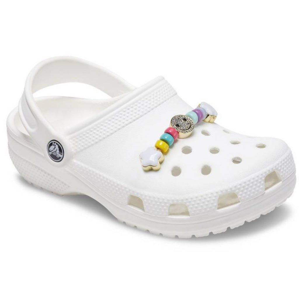 CROCS COLORFUL SMILE CHAIN en color BLANCO  (4)