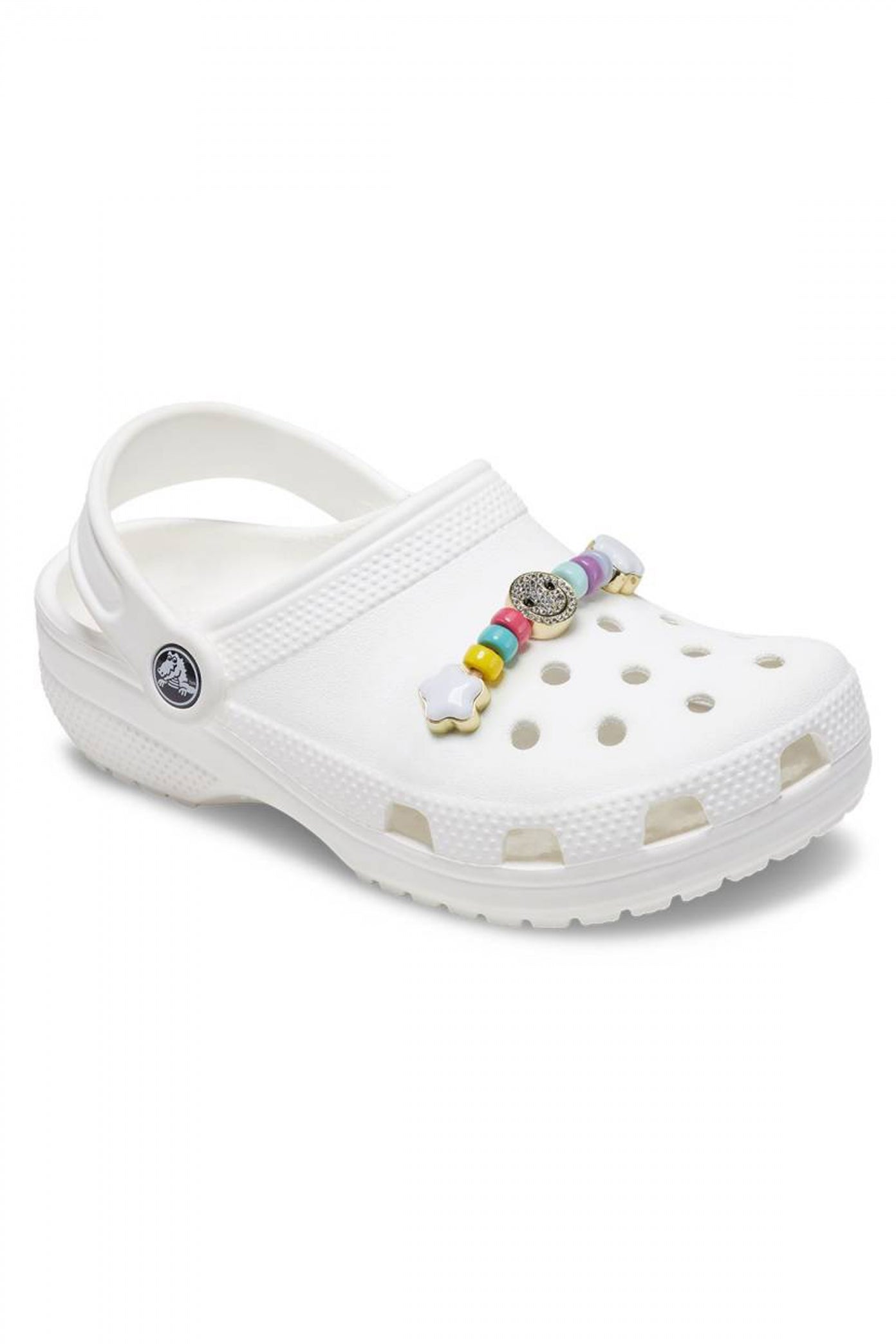 CROCS COLORFUL SMILE CHAIN en color BLANCO  (2)