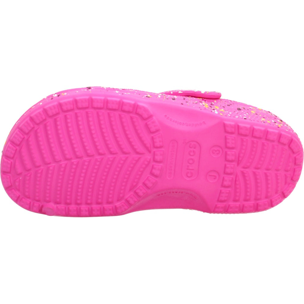 CROCS CLASSIC PAINT SPLATT en color ROSA  (7)