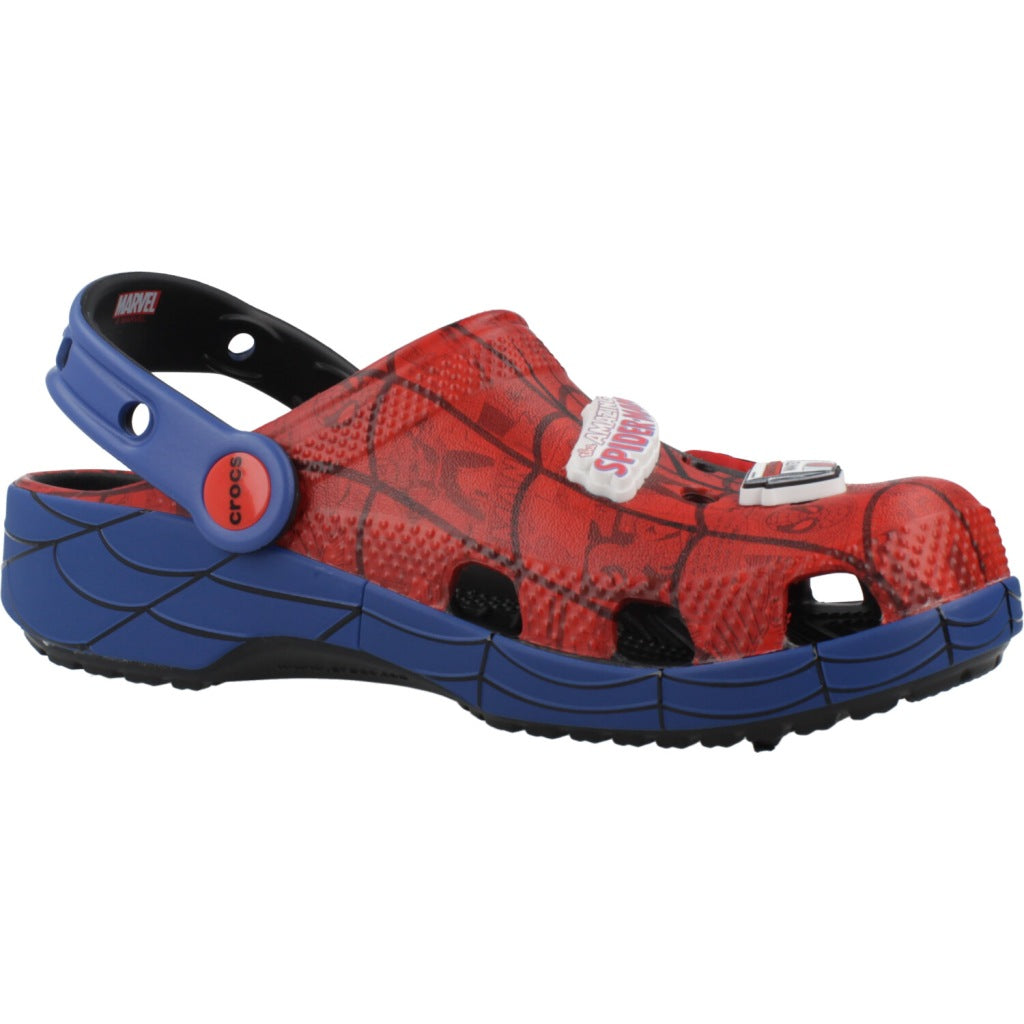 CROCS SPIDER MAN WEB CLASSIC en color ROJO  (5)