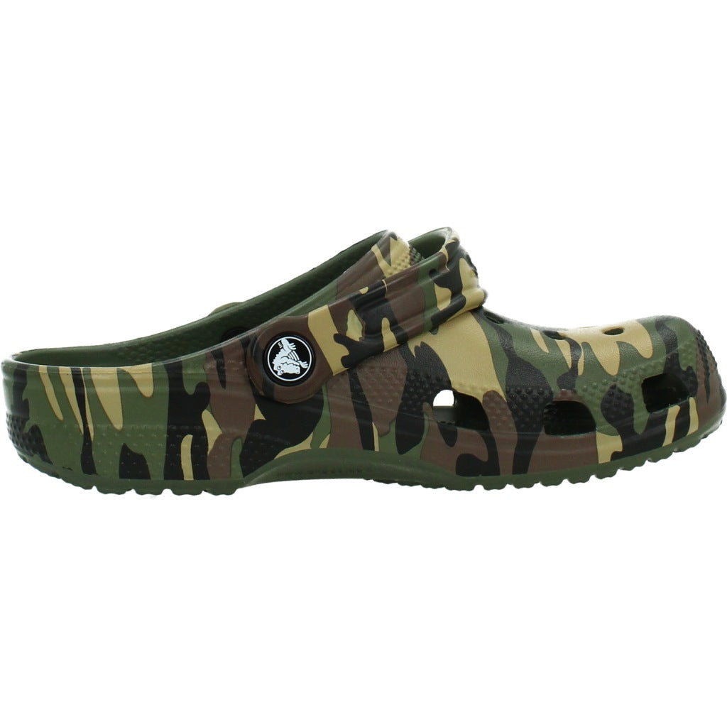 CROCS CLASSIC CAMOUFLAGE en color VERDE  (4)