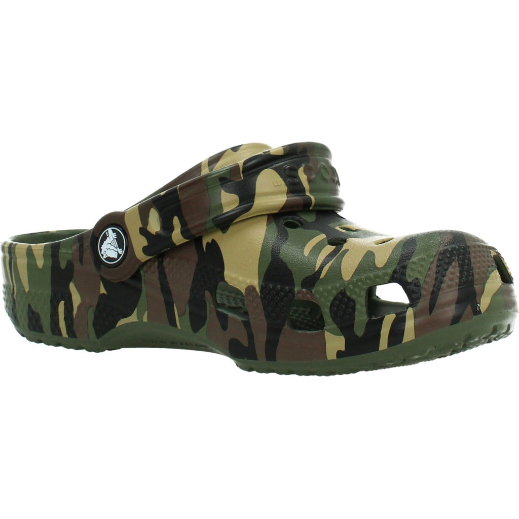 CROCS CLASSIC CAMOUFLAGE en color VERDE  (5)