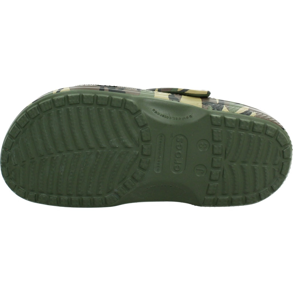 CROCS CLASSIC CAMOUFLAGE en color VERDE  (7)