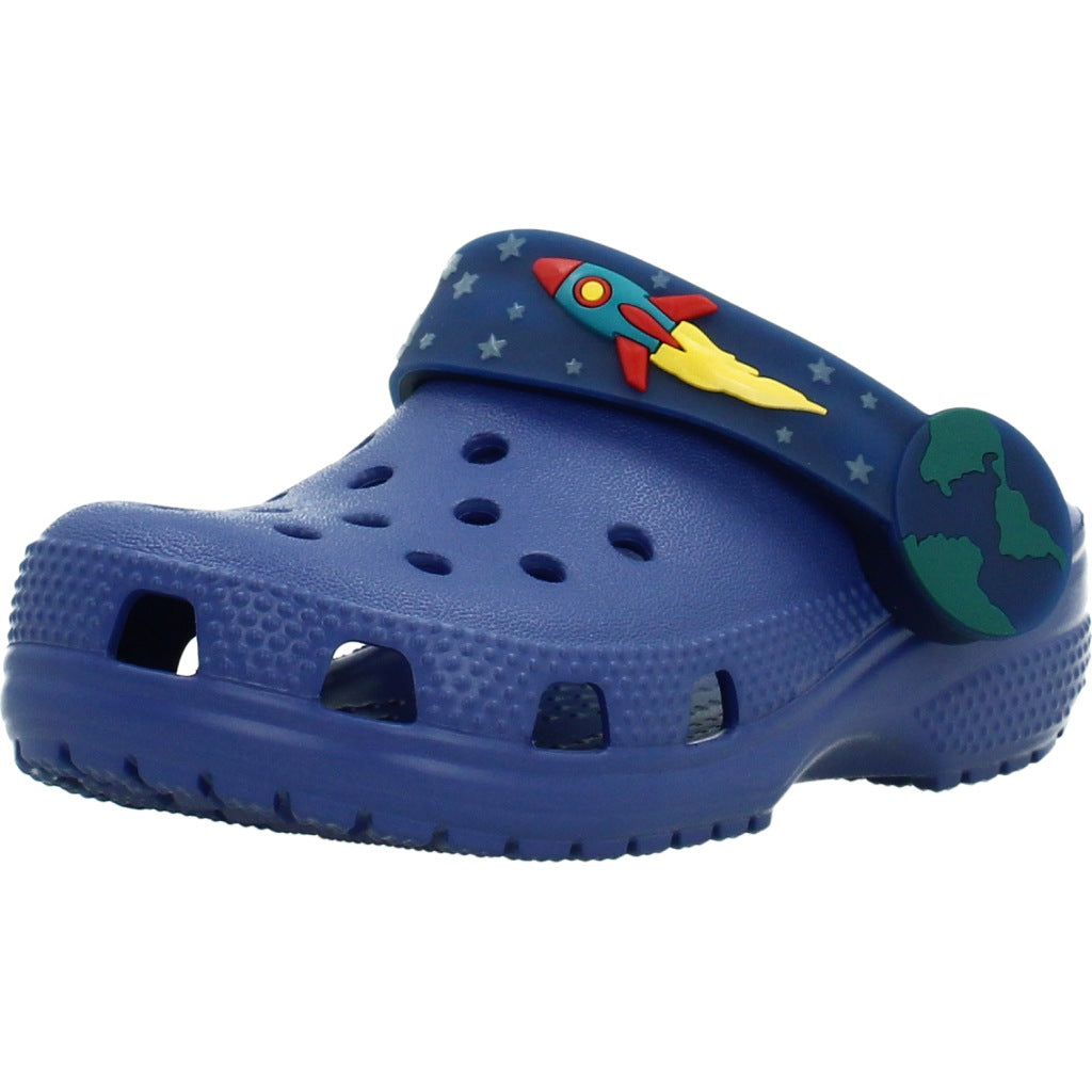 CROCS CLASSIC LIGHTS en color AZUL  (1)