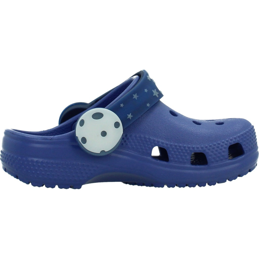 CROCS CLASSIC LIGHTS en color AZUL  (4)