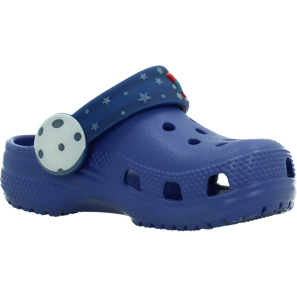 CROCS CLASSIC LIGHTS en color AZUL  (5)