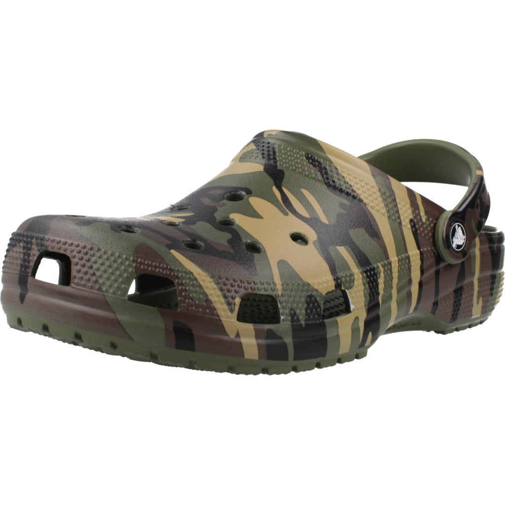 CROCS CLASSIC CAMOUFLAGE U en color VERDE  (1)