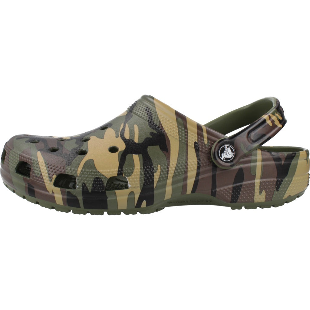 CROCS CLASSIC CAMOUFLAGE U en color VERDE  (2)