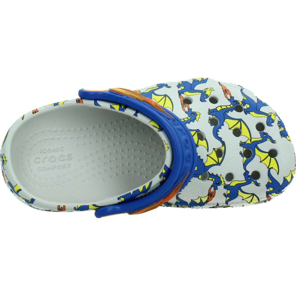 CROCS ZUHECO CLASSIC DRAGON en color BLANCO  (6)