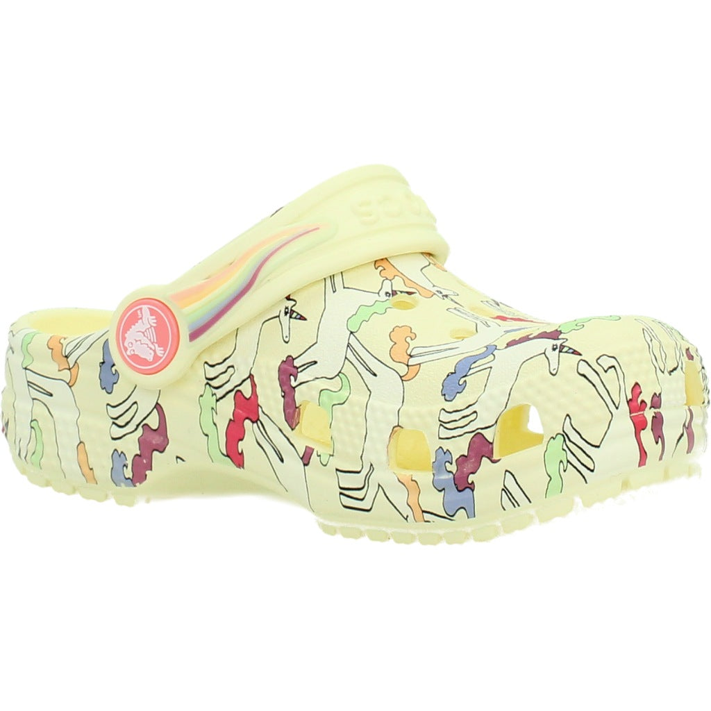 CROCS CLASSIC DRAGON en color AMARILLO  (5)