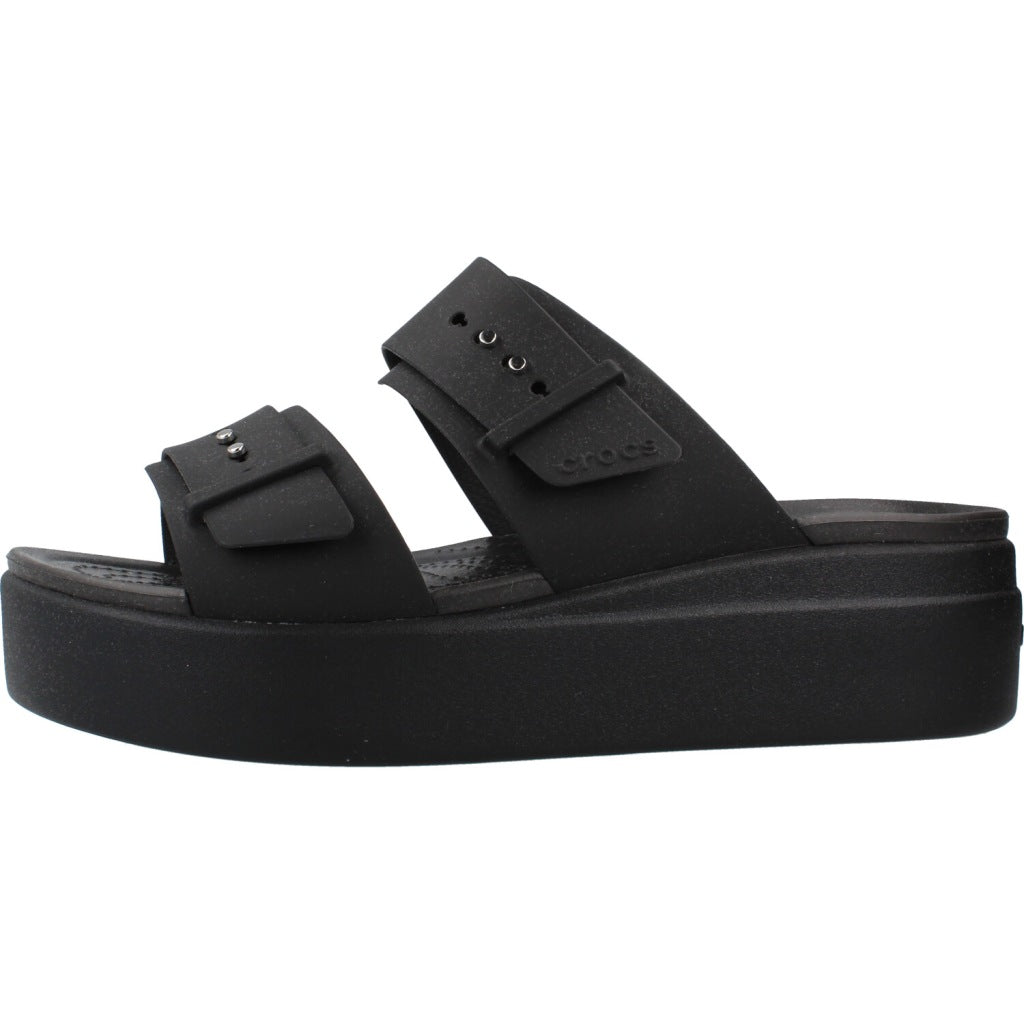 CROCS BROOKLYN W en color NEGRO  (2)