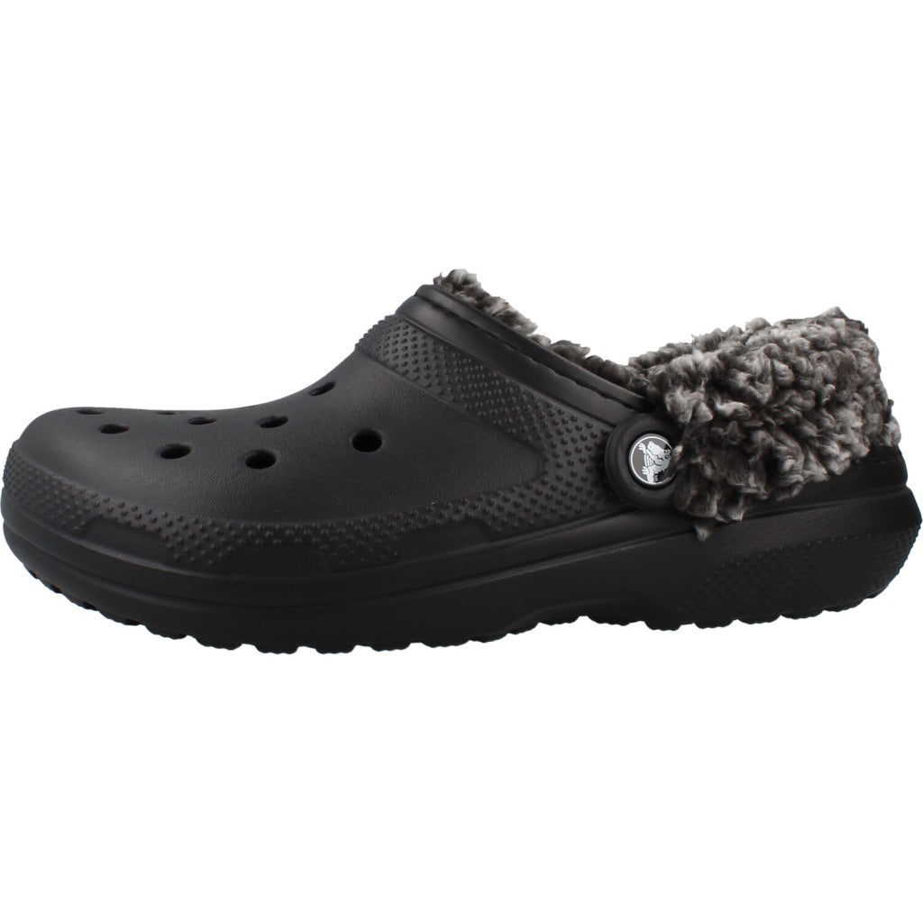 CROCS C CLASSIC FLEECE LINED en color NEGRO  (4)