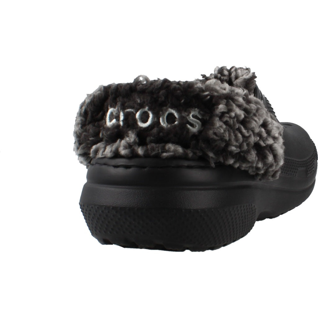 CROCS C CLASSIC FLEECE LINED en color NEGRO  (5)