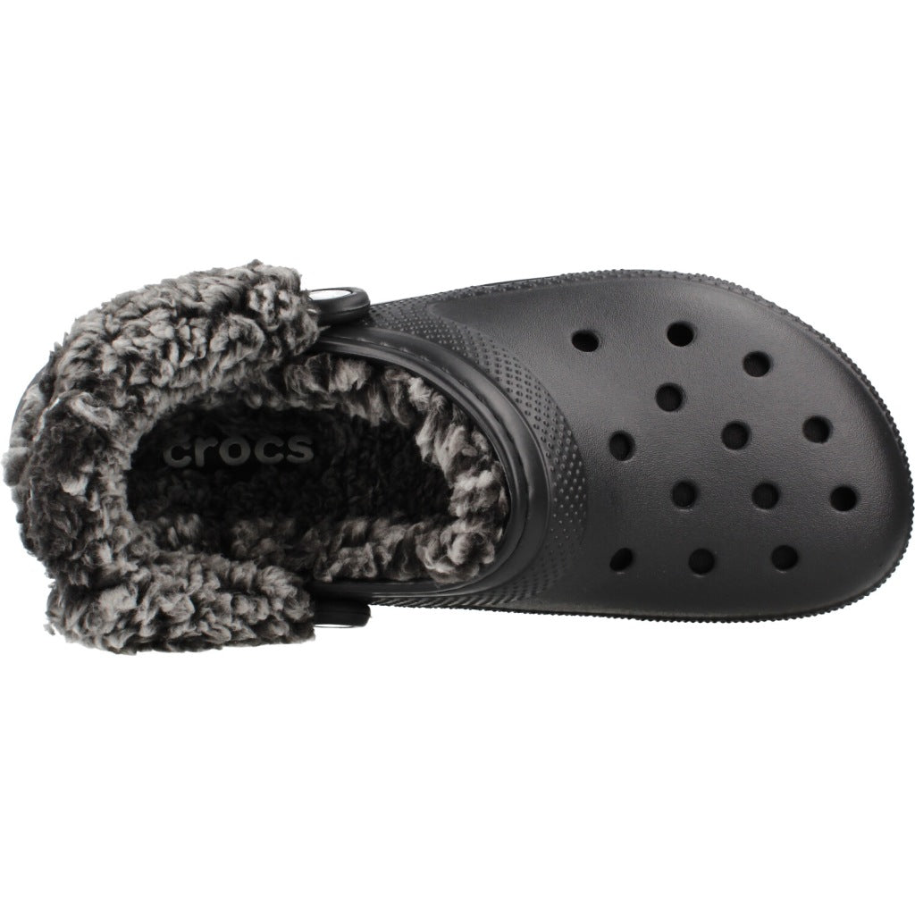 CROCS C CLASSIC FLEECE LINED en color NEGRO  (9)