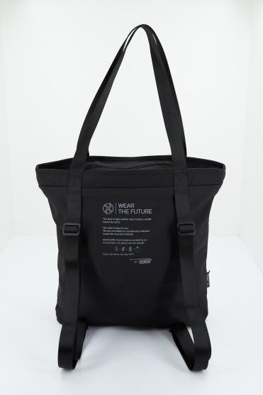 MUNICH M RECYCLED X TOTE BACKPACK en color NEGRO  (3)