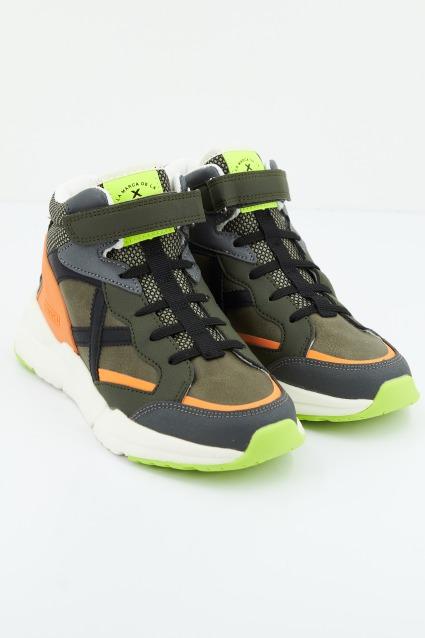 MUNICH MINI TRACK BOOT VCO  en color VERDE  (1)