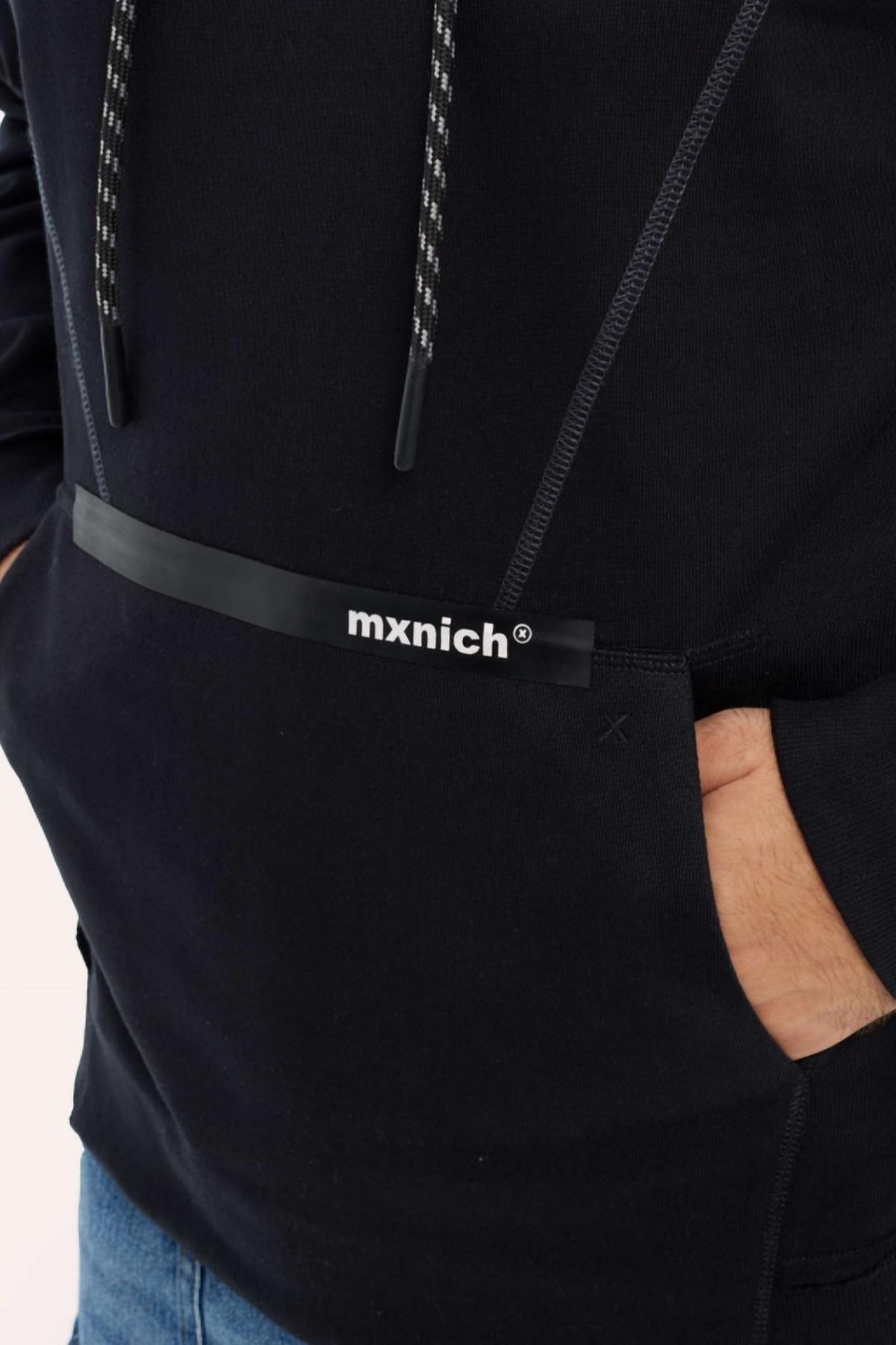 MUNICH HOODIE SPACE en color NEGRO  (3)