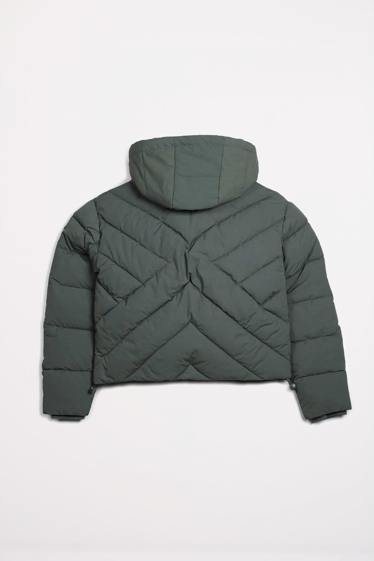 MUNICH PUFFER SNOW en color VERDE  (2)