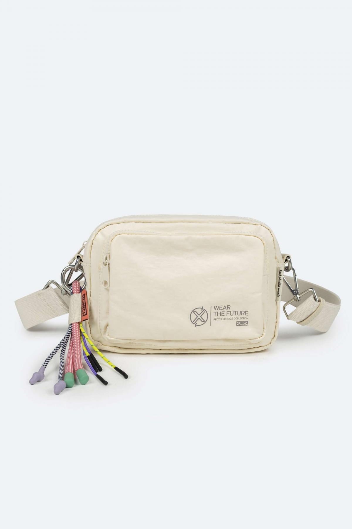 MUNICH  DEEP RECYCLED CROSSBODY CA en color BEIS  (1)