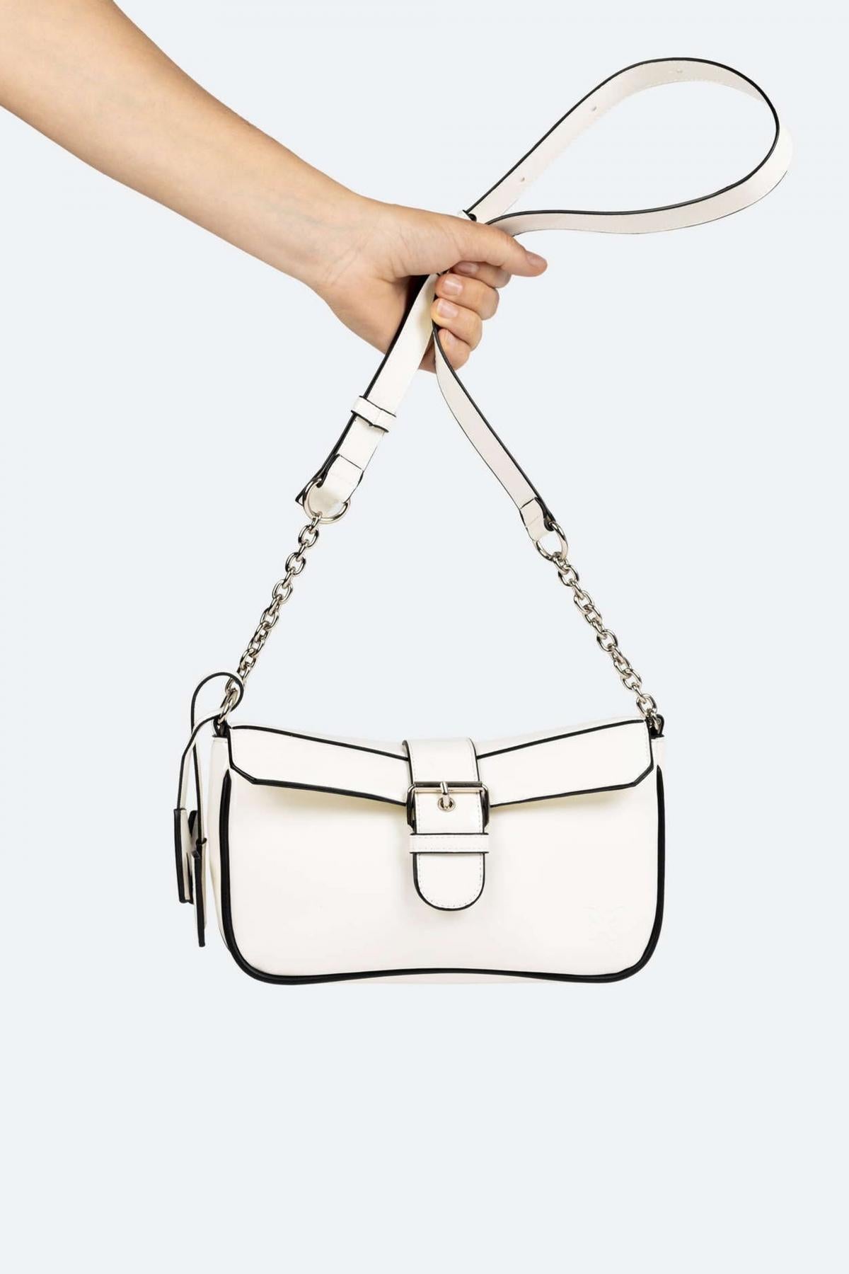 MUNICH CROSSBODY BAGUETTE MH en color BLANCO  (4)