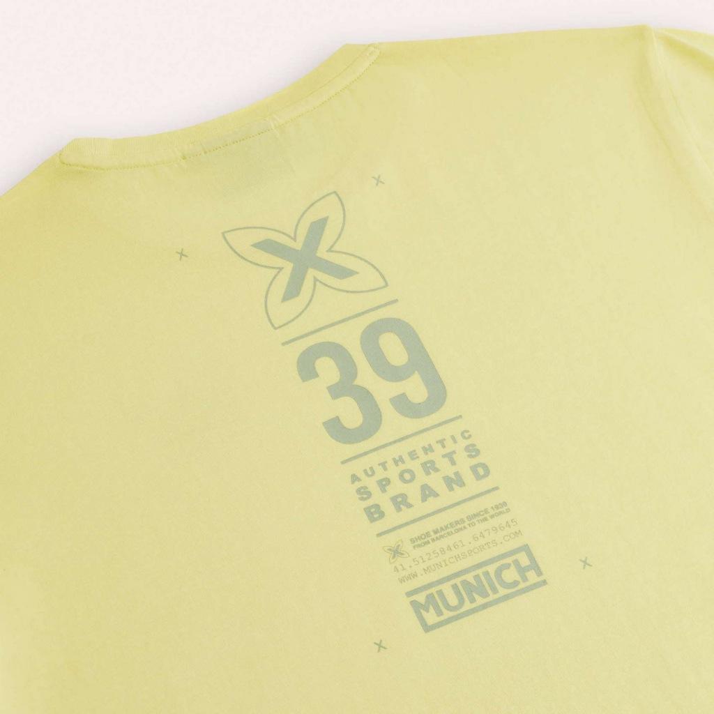 MUNICH REGULAR T-SHIRT HERITAGE en color AMARILLO  (6)