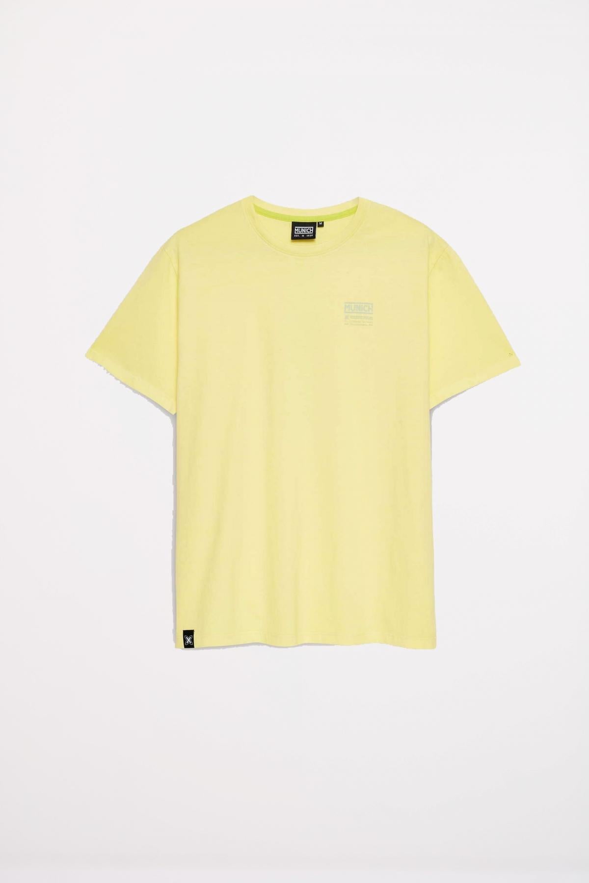 MUNICH REGULAR T-SHIRT HERITAGE en color AMARILLO  (1)