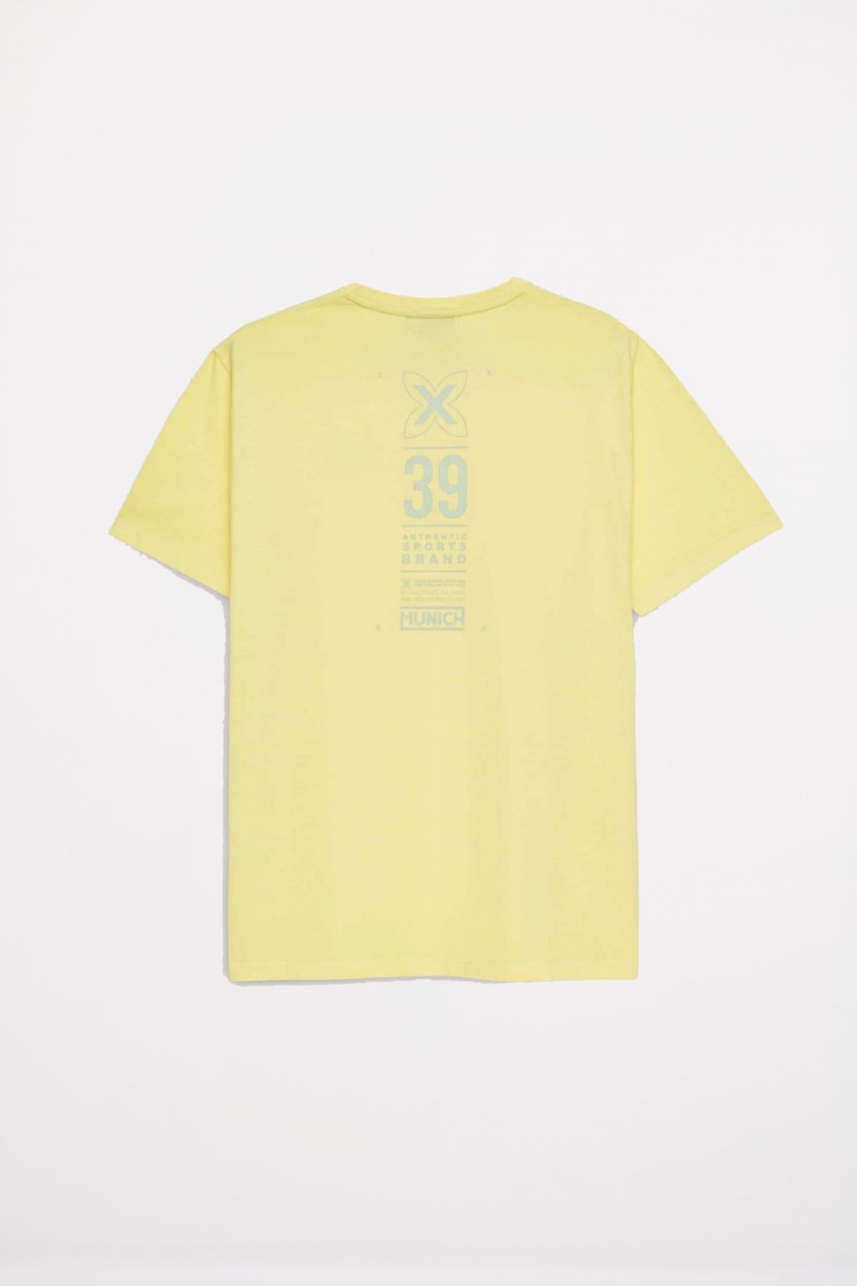 MUNICH REGULAR T-SHIRT HERITAGE en color AMARILLO  (2)