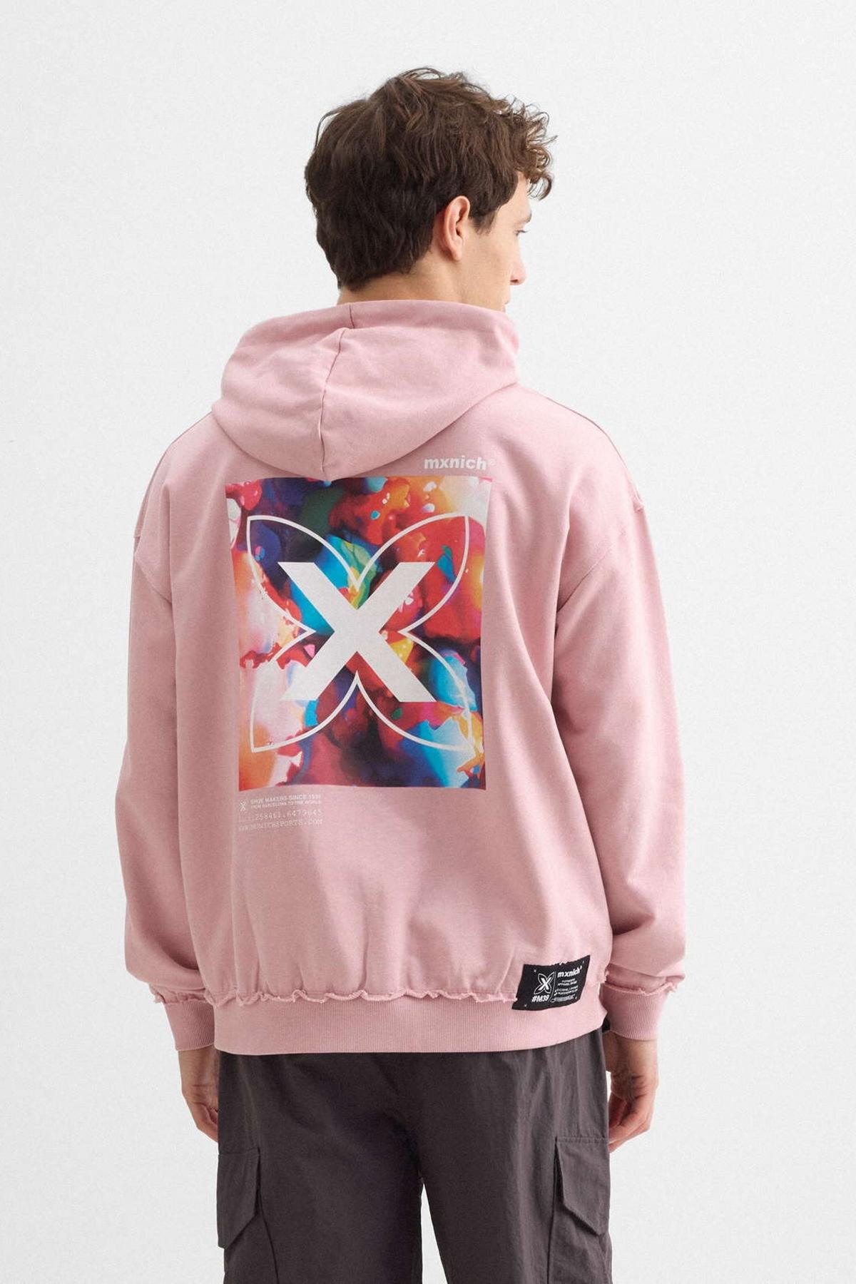 MUNICH HOODIE GALAXY en color ROSA  (2)