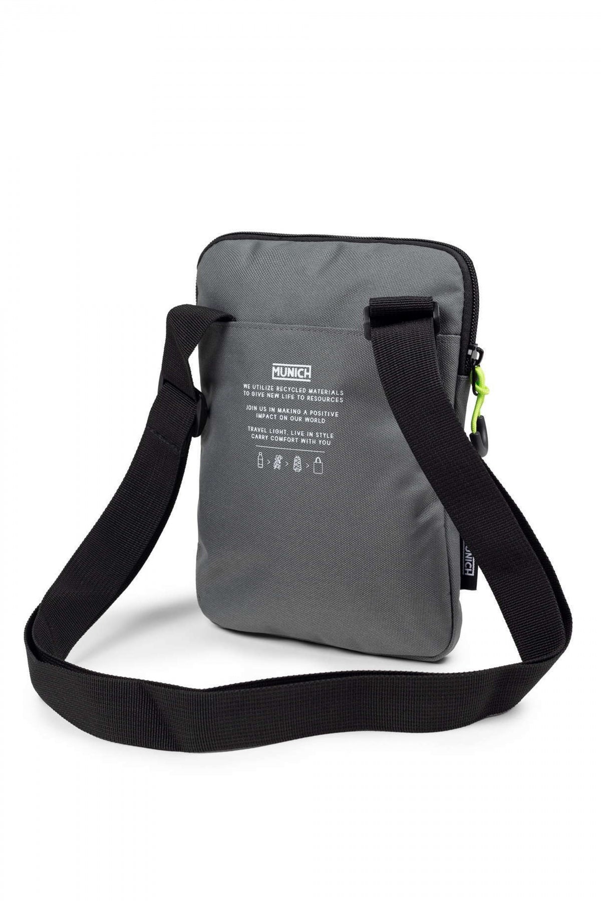 MUNICH GYM SPORTS RECYCLED en color GRIS  (2)