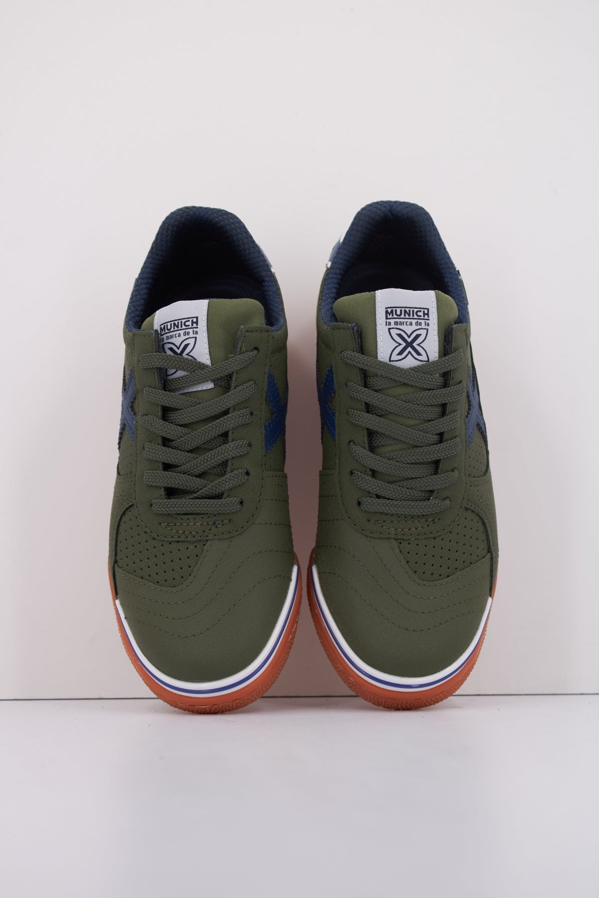 MUNICH G- KID  en color VERDE  (3)