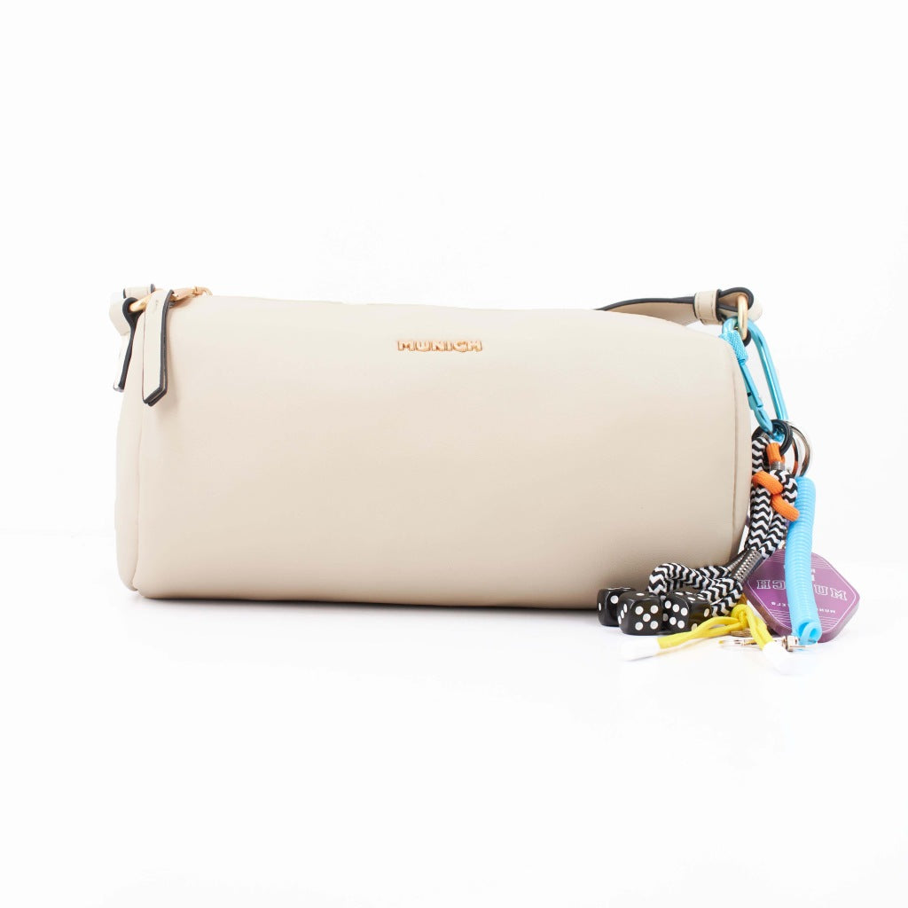 MUNICH CHARMS CROSSBODY BARREL en color BEIS  (4)