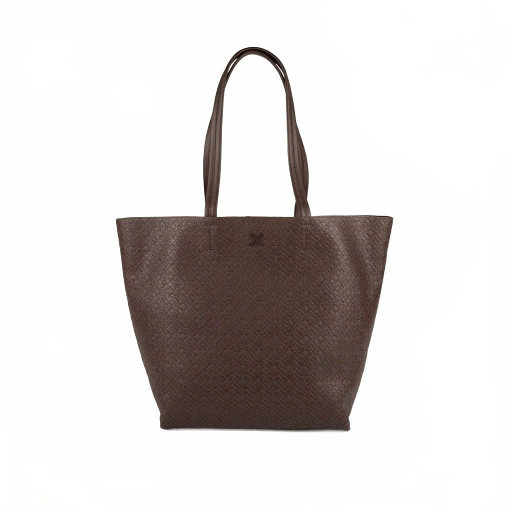 MUNICH M ESSENTIALS SHOPPER en color MARRON  (3)