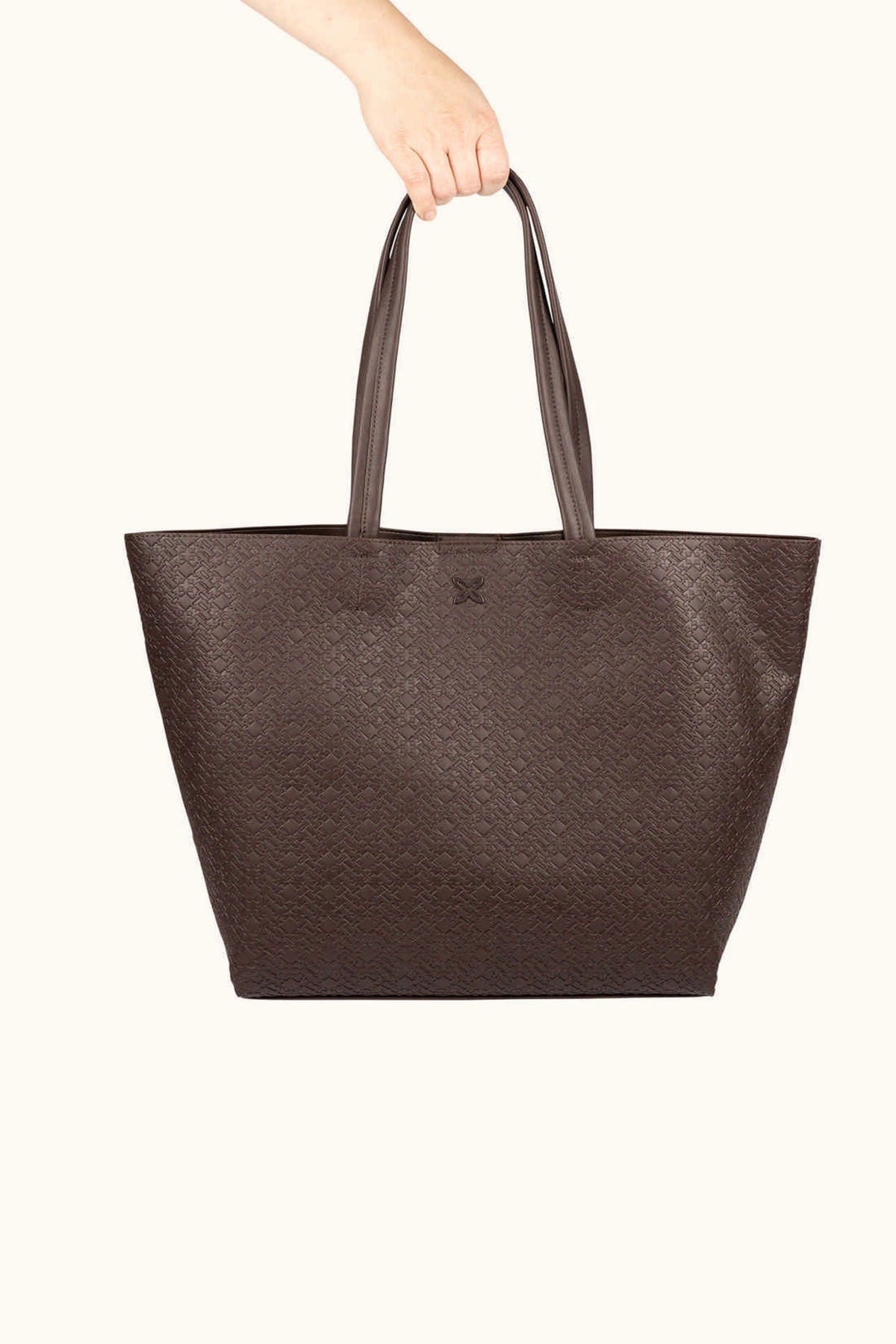 MUNICH M ESSENTIALS SHOPPER en color MARRON  (1)