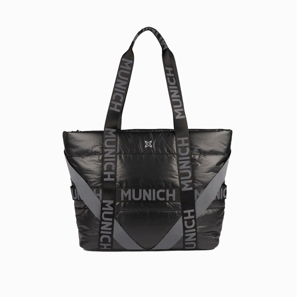MUNICH M GLOSSY SHOPPER en color NEGRO  (4)