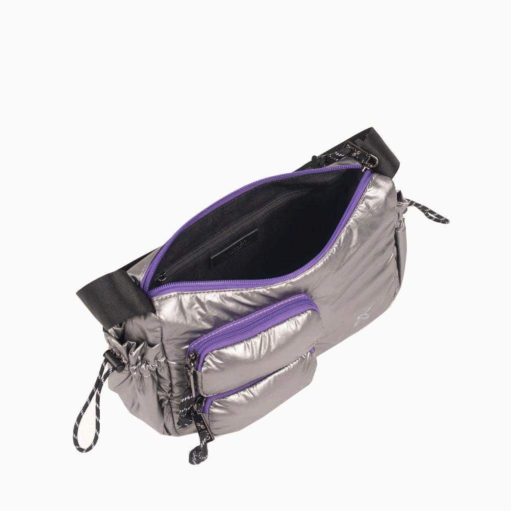 MUNICH M GLOSSY SHOULDER CHROME en color PLATA  (6)