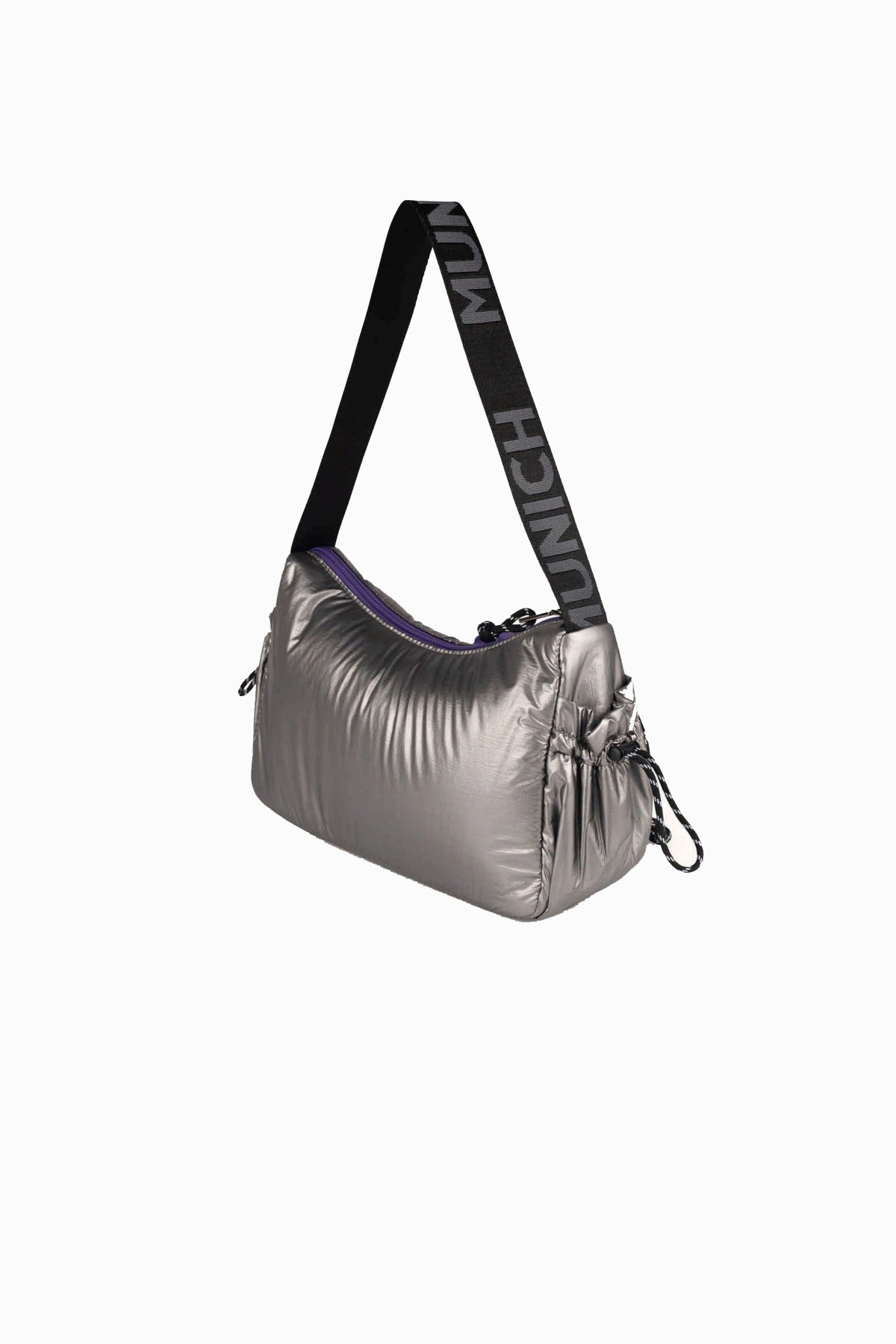 MUNICH M GLOSSY SHOULDER CHROME en color PLATA  (2)