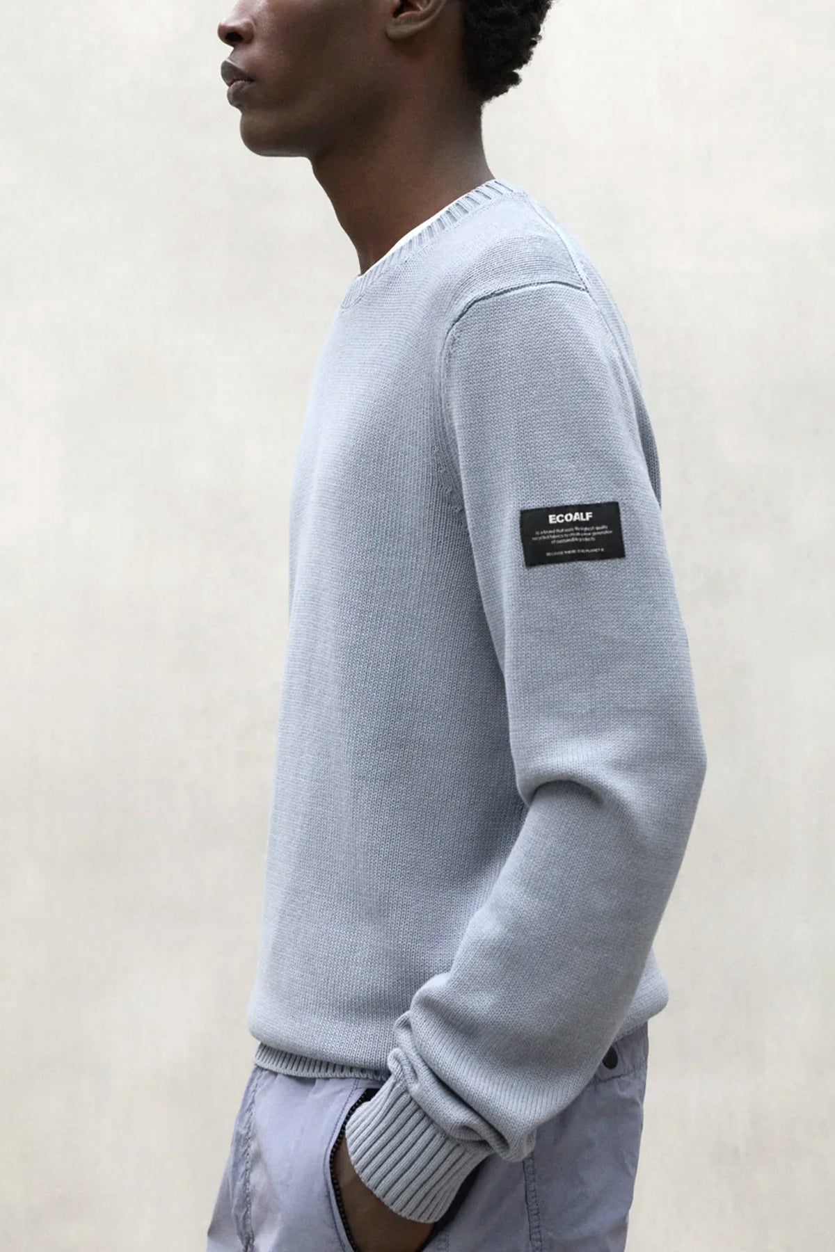 ECOALF TAILALF KNIT en color AZUL  (2)