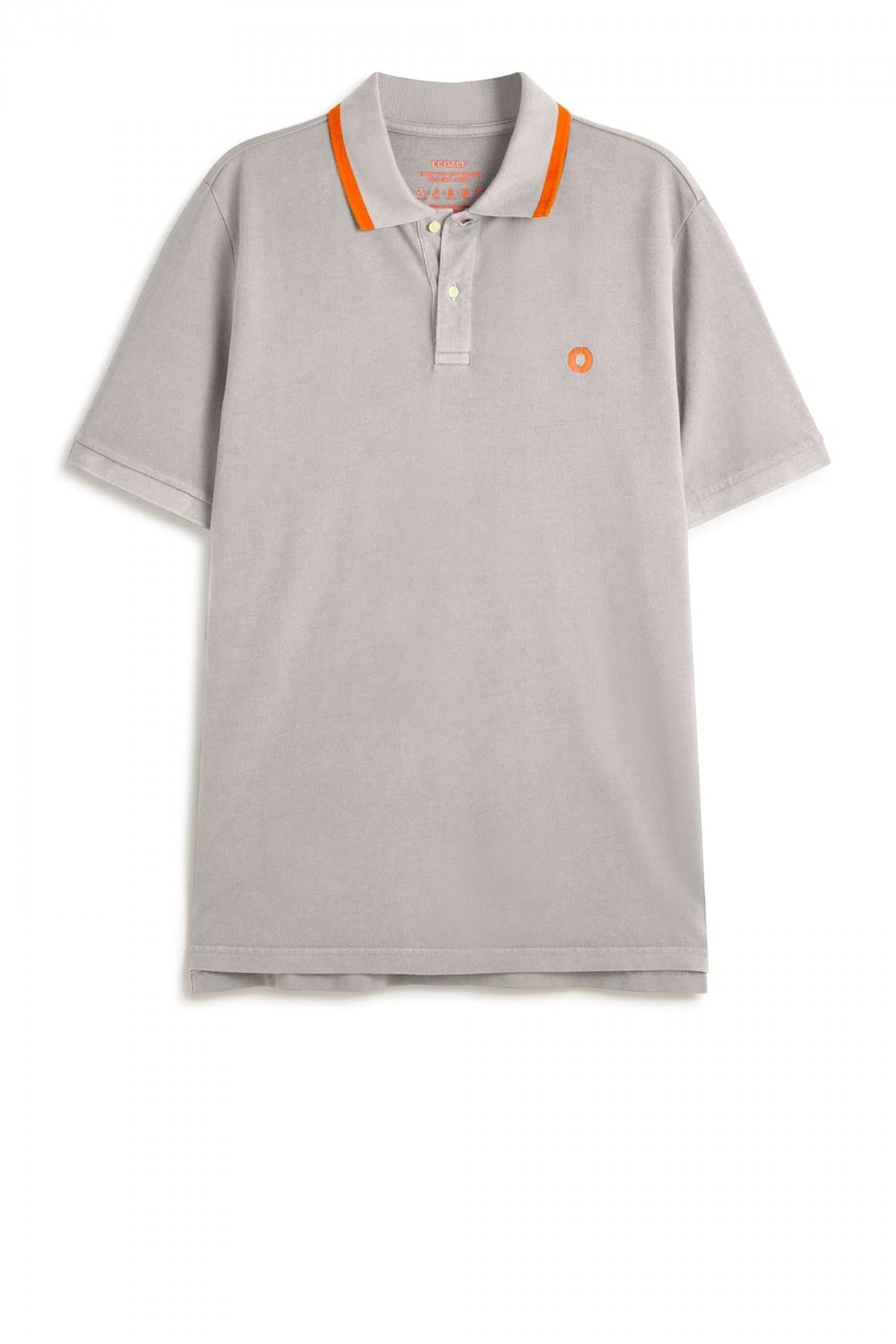 ECOALF RAYANALF POLO en color GRIS  (2)