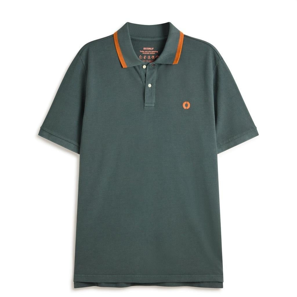 ECOALF RAYANALF POLO en color VERDE  (5)