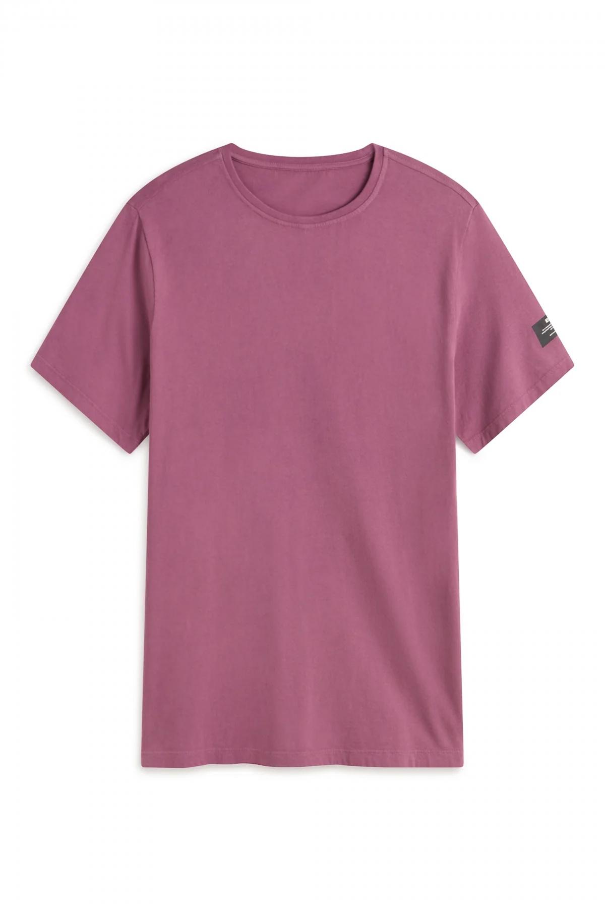 ECOALF VENTALF T-SHIRT en color BURDEOS  (2)