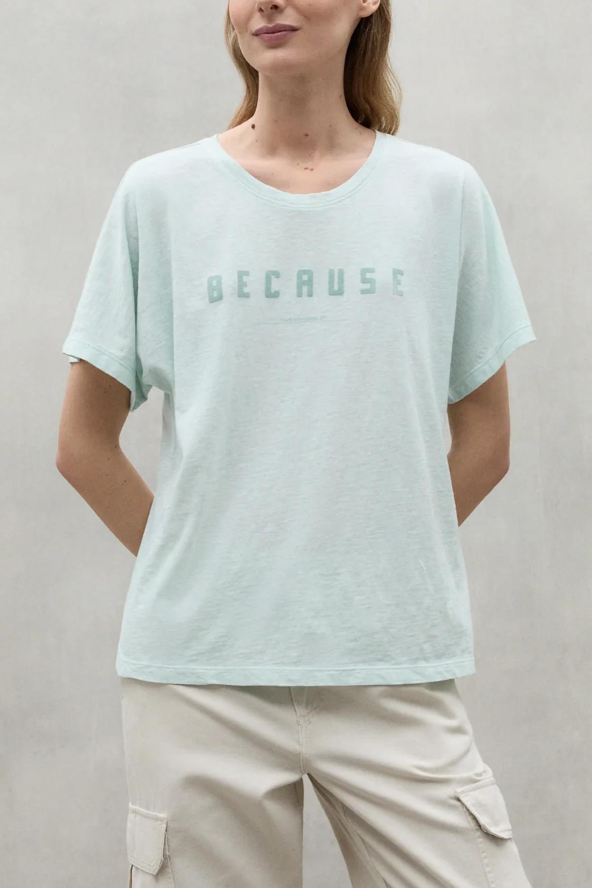 ECOALF KEMIALF T-SHIRT en color AZUL  (1)