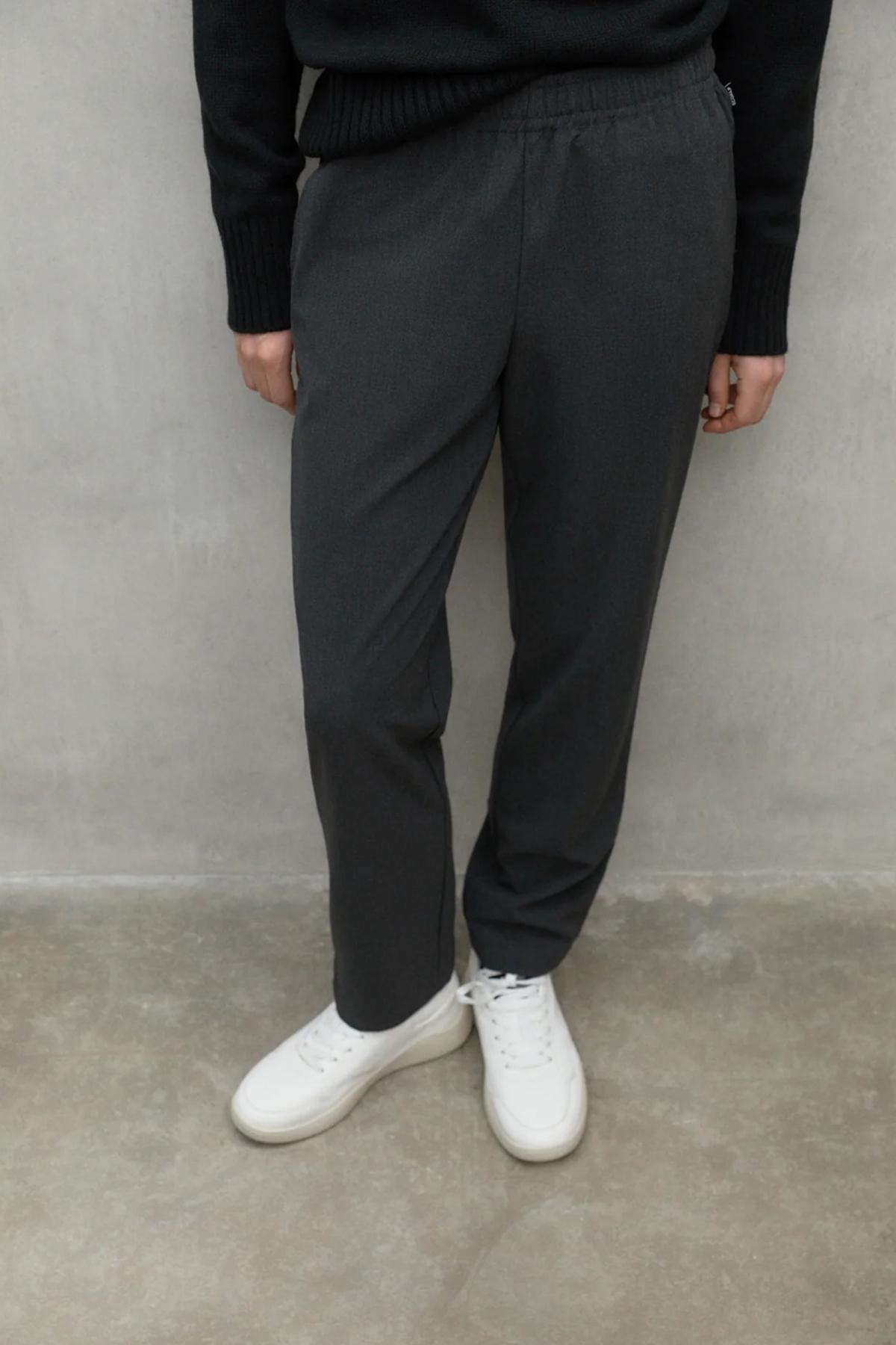 ECOALF GAYA TROUSERS en color GRIS  (1)